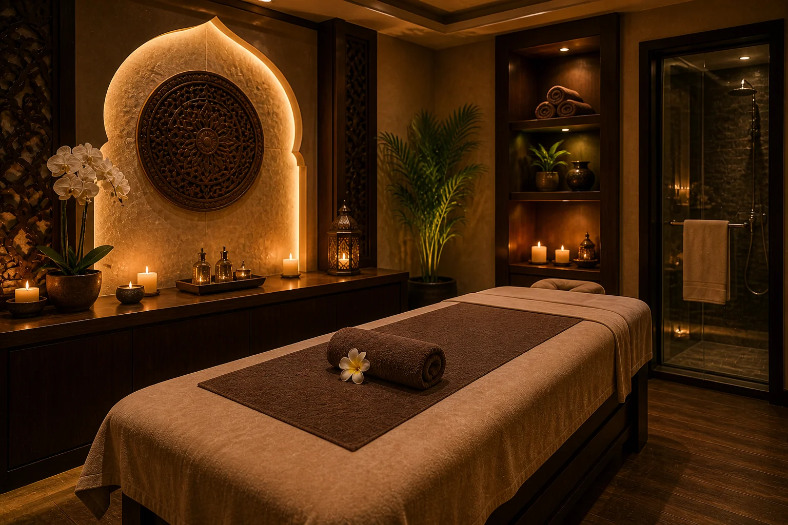 Moroccan bath ritual